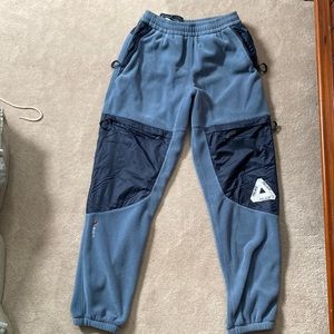 Palace Mens fleece joggers size large